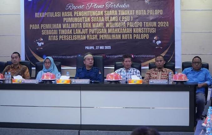 KPU Tetapkan Naili Ahmad Sebagai Pemenang dalam PSU Pilwalkot Palopo