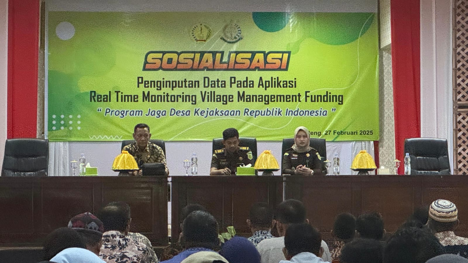 Kejari Selayar Gelar Sosialisasi Pemanfaatan Aplikasi Pemantauan Pengelolaan Dana Desa