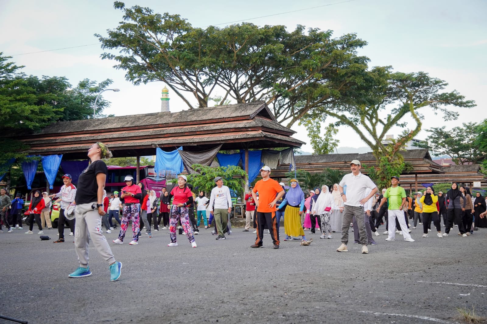 Pemkot Palopo Kembali Gelar Senam dan Baksos Massal di Terminal Dangerakko