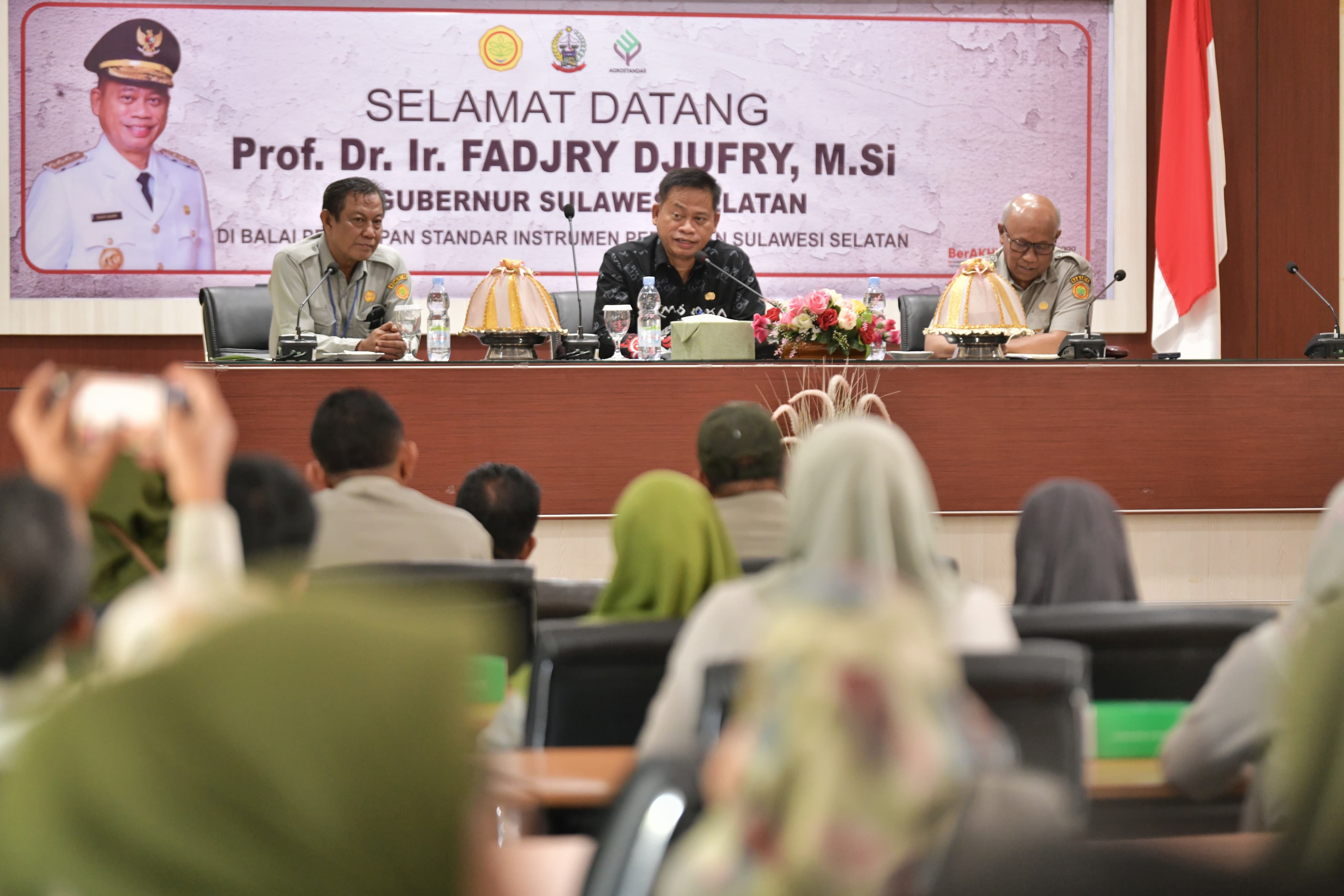 Pj Gubernur Prof Fadjry Djufry Dorong BSIP Percepat Swasembada Pangan Sulsel