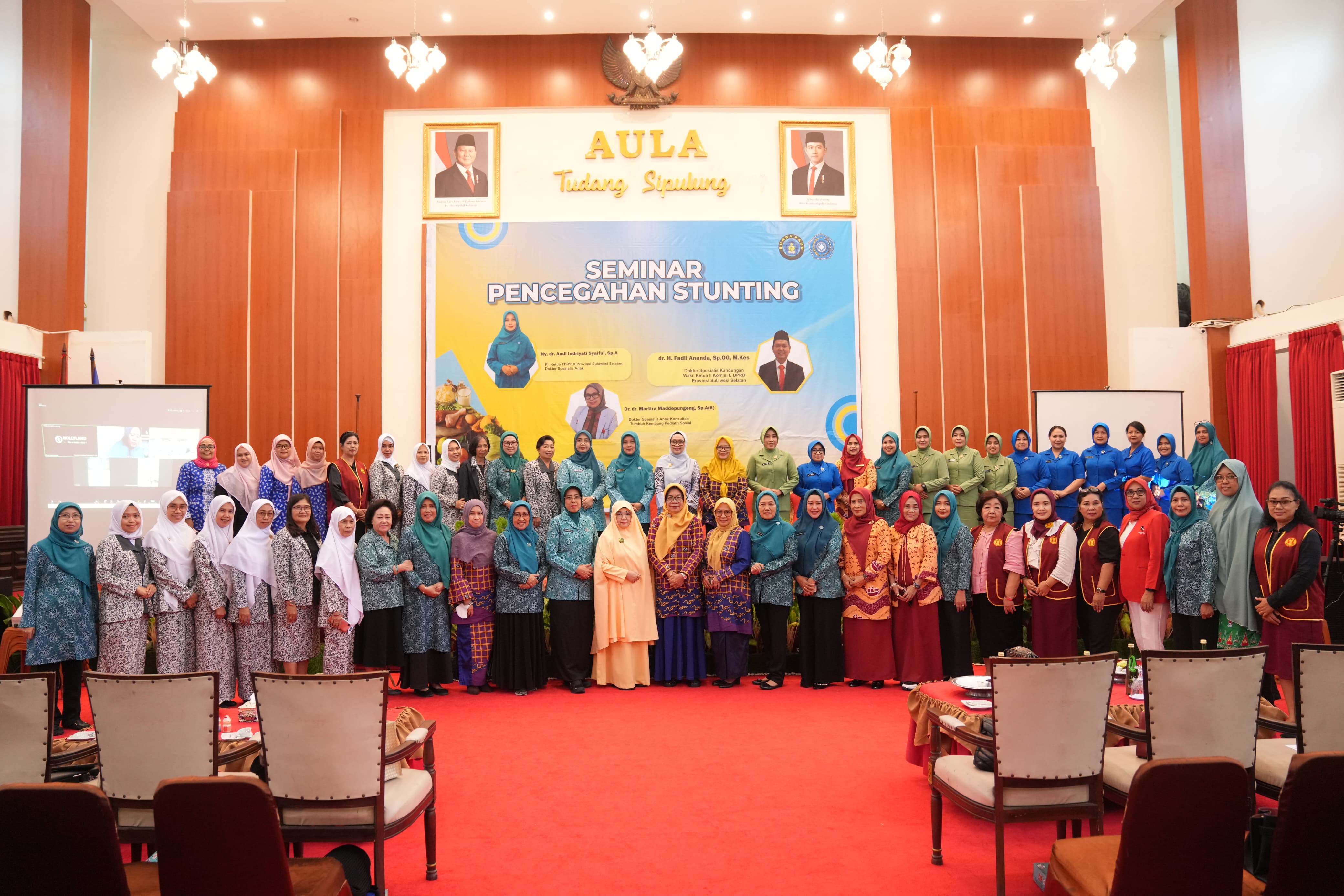 TP PKK Sulsel Gelar Seminar Pencegahan Stunting, Peran Keluarga dan Edukasi Sejak Dini Jadi Kunci