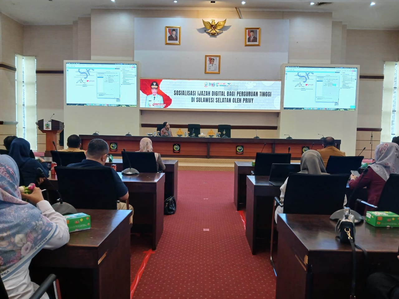 Pemprov Sulsel dan Privy Sosialisasikan Ijazah Digital untuk Perguruan Tinggi