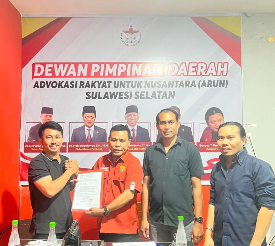 Irvan Sabang Dapat Mandat sebagai Ketua DPC Advokasi Rakyat Untuk Nusantara Kabupaten Takalar