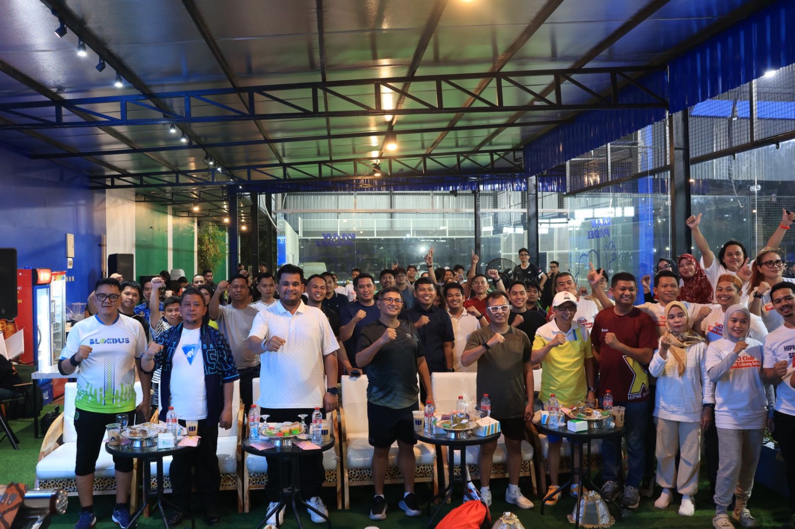 Kepala Dinas Pemuda dan Olahraga (Kadispora) Kota Makassar, Syamsul Bahri, S.IP., M.Si, secara resmi menutup HIPMI Sulsel Sport Cup 2025