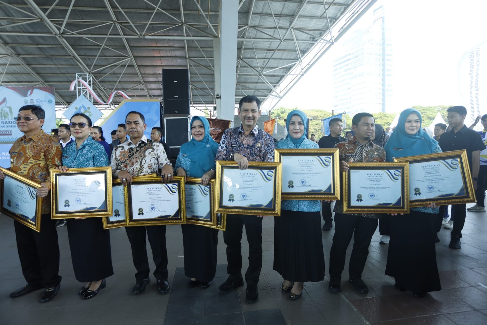 Pj. Wali Kota Palopo Hadiri Peringatan Harganas ke-32 Tingkat Provinsi Sulsel di Makassar