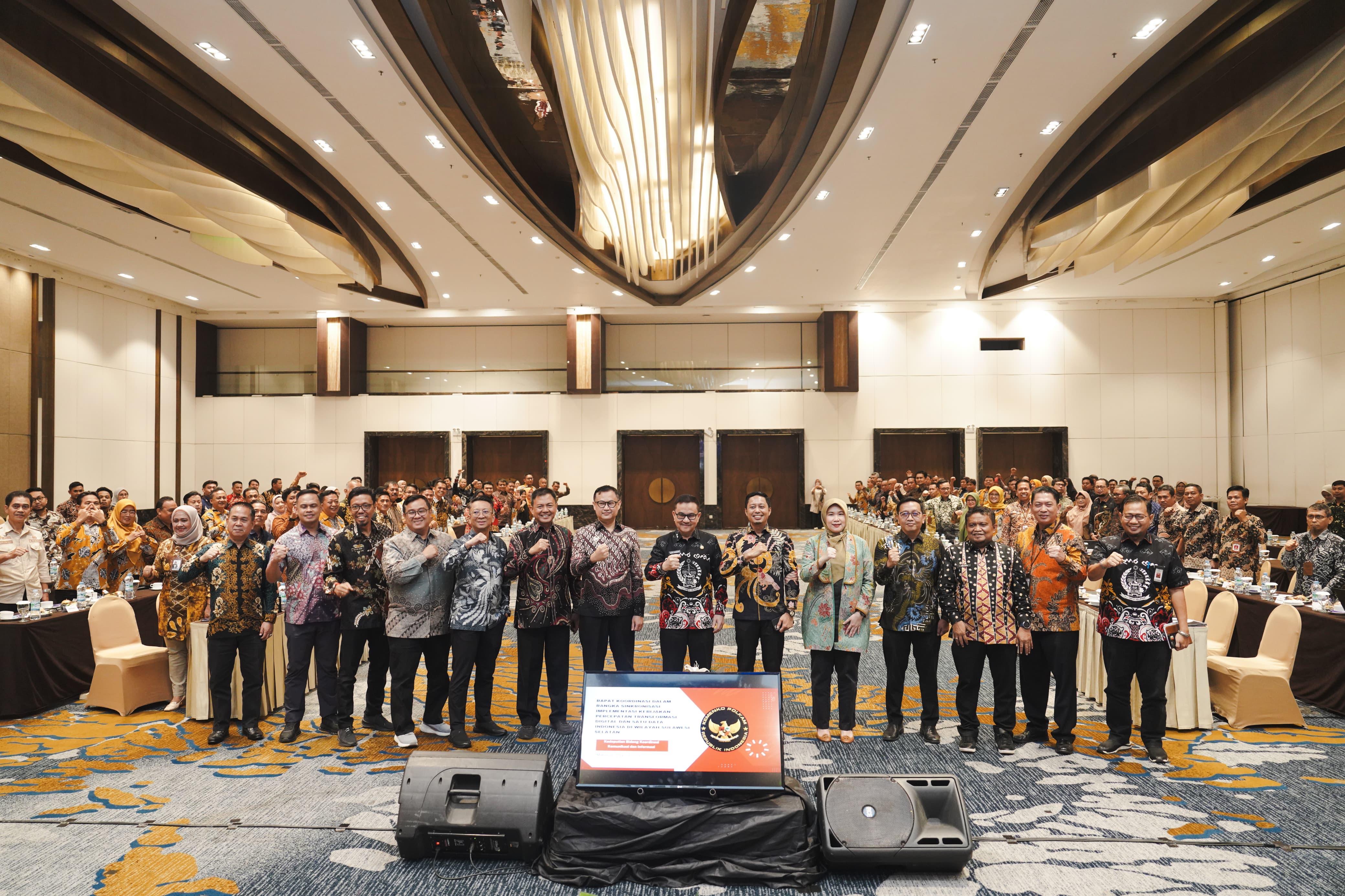 Bappeda Turut Serta Rakor Kemenko Polkam: Dorong Transformasi Digital Pemerintah Daerah di Sulsel