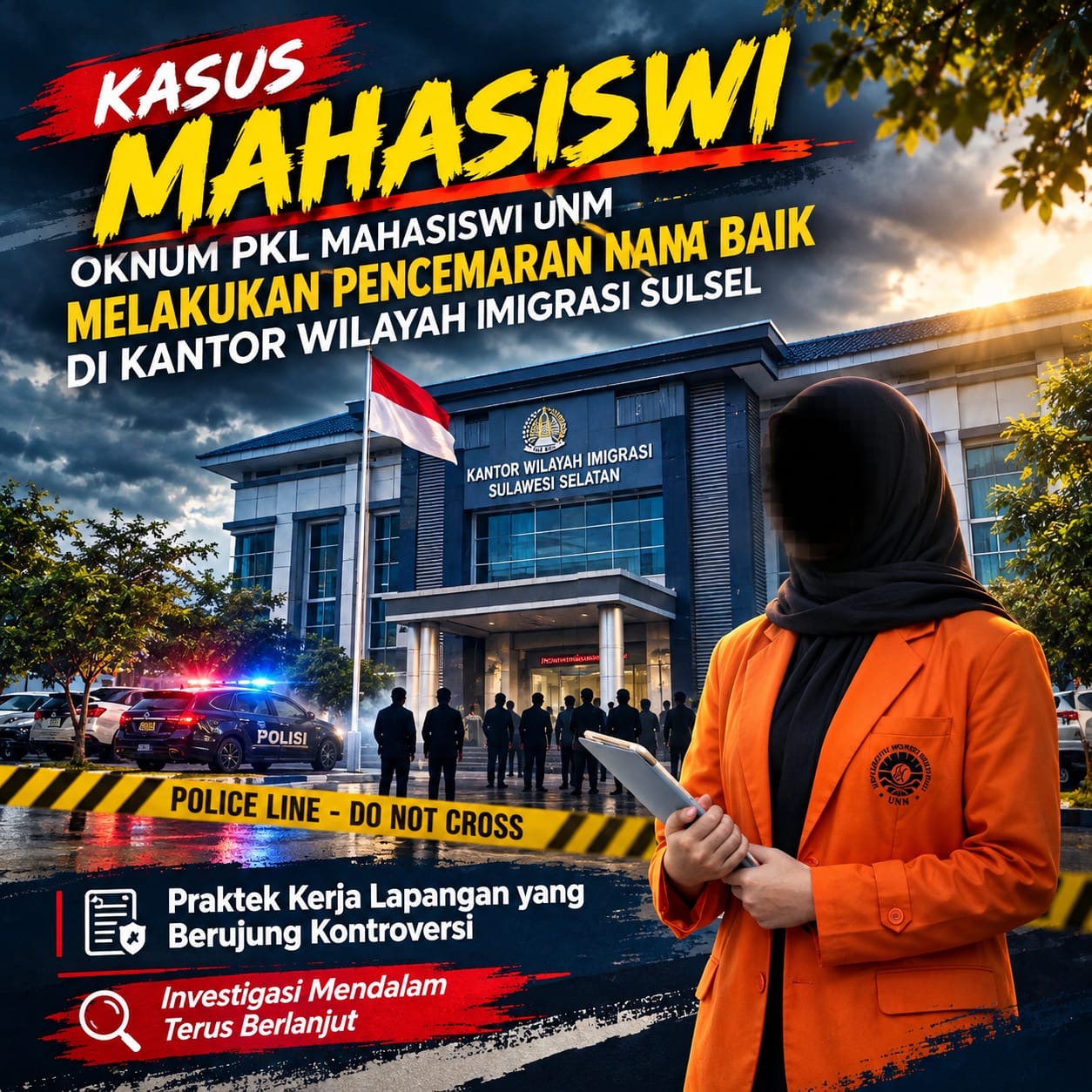 EMPAT PEGAWAI IMIGRASI SULSEL BANTAH TUDUHAN, DESAK PEMERIKSAAN DILAKUKAN SECARA OBJEKTIF DAN TRANSPARAN