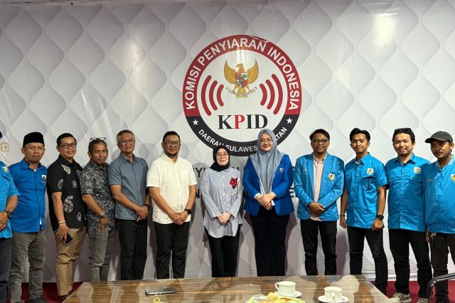 KNPI Sulsel Ajak Kolaborasi KPID Perkuat Literasi Digital, Penyiaran, dan Perfilman untuk Melawan Hoaks