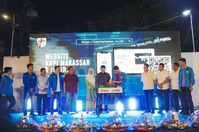 DPD KNPI Kota Makassar Launching Website di Harla 52. Walikota : Ini Baru Pemuda Makassar