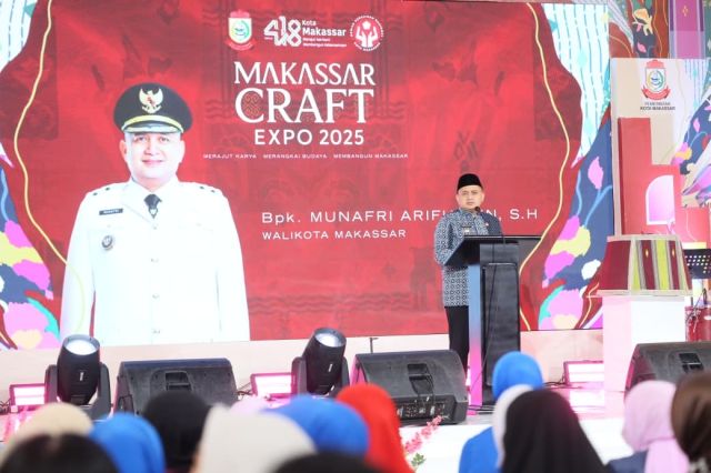 Lewat Makassar Craft Expo 2025, Munafri Harap Jadi Panggung Kreativitas Bagi Produk Lokal