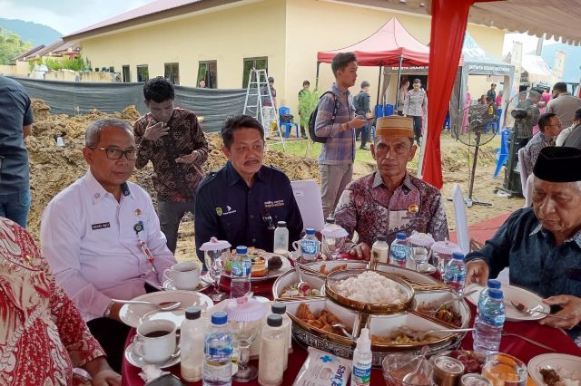 Sekda Kota Palopo Hadiri Peletakan Batu Pertama Pembangunan Flat Pelopor Satbrimob Polda Sulsel