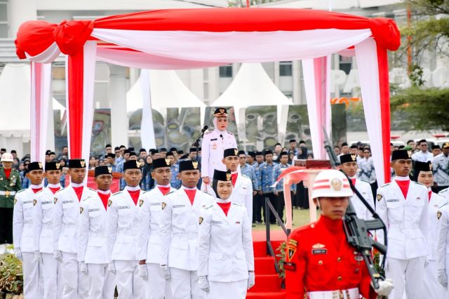 Upacara Peringatan Detik-Detik Proklamasi HUT ke-80 RI di Kota Palopo