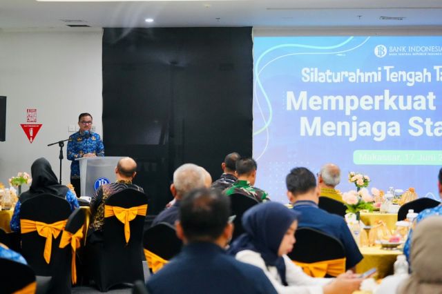 Di Tengah Gejolak Global, Pemprov Sulsel dan BI Perkuat Strategi Jaga Pertumbuhan Ekonomi