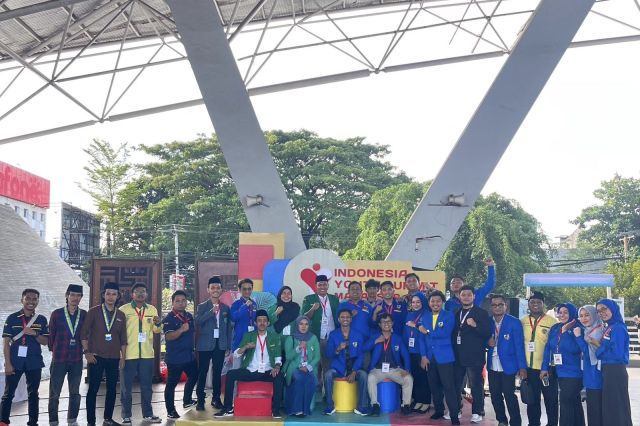 KNPI Kota Makassar Bersama OKP Hadiri Indonesia Youth Summit 2025. Nono : Solidaritas Pemuda Membangun Makassar