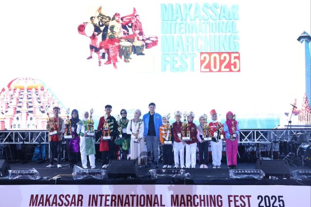 DPD KNPI KOTA MAKASSAR : Makassar International Marching Fest 2025 jadi ajang inspiratif bagi generasi muda