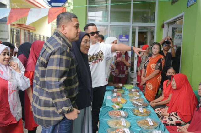 Munafri dan Melinda Aksa Ramaikan Pesta Bakar Ikan Semarak HUT ke-80 RI di Ujung Tanah