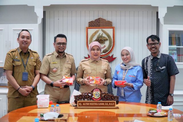 Aliyah Mustika Ilham Dukung Kolaborasi Kuliner Lewat Audiensi Bersama Lazatto Chicken & Burger