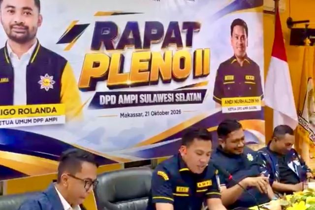 AMPI Solid Dorong Nurhaldin Pimpin Golkar Makassar