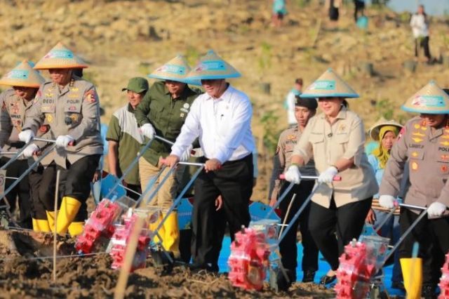 Wujudkan Swasembada Jagung, Mentan Perkuat Sinergi Bersama POLRI