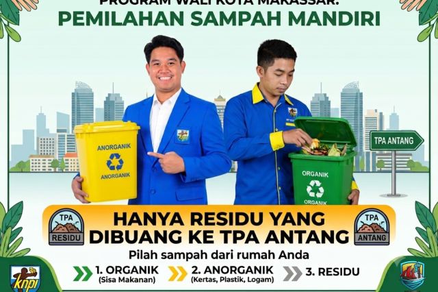 KNPI Tamalate Dukung Program Wali Kota Makassar dalam Pemilahan Sampah, Siap Jadi Pelopor Edukasi Lingkungan