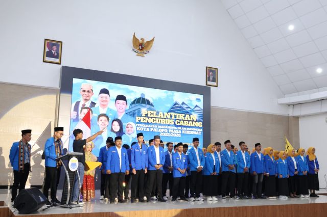 PMII Kota Palopo Resmi Dilantik, Ajak Pengurus Baru Perkuat Koloborasi