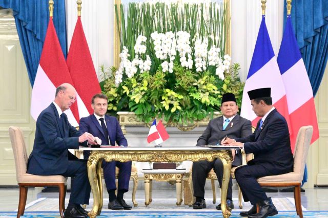 Mentan Amran Teken Deklarasi Kerja Sama Pertanian dalam Pertemuan Bilateral Indonesia–Prancis
