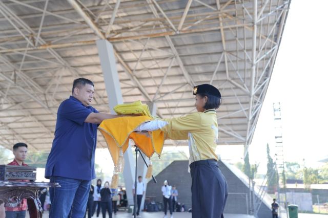 Wali Kota Makassar Pimpin Gladi Bersih Upacara HUT RI ke-80 di Lapangan Karebosi