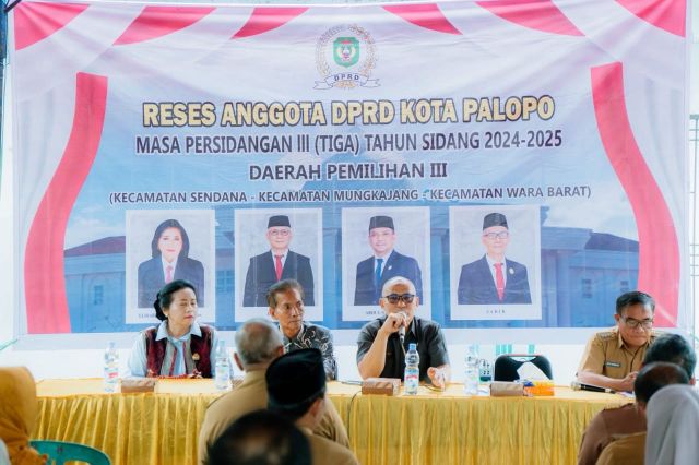DPRD Kota Palopo Gelar Reses Masa Persidangan III Tahun Sidang 2024-2025
