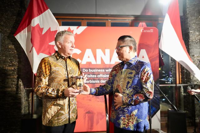 Hadiri Dinner Dubes Kanada, Sekda Jufri Rahman Dorong Investasi Kanada di Sulsel