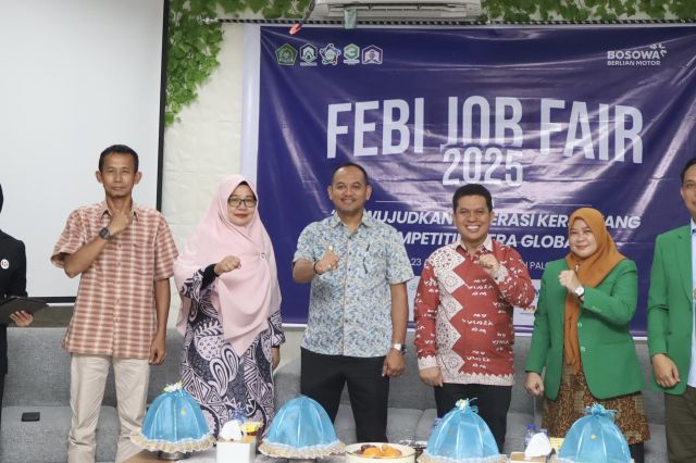 Wakil Wali Kota Palopo Resmi Membuka FEBI Job Fair Tahun 2025