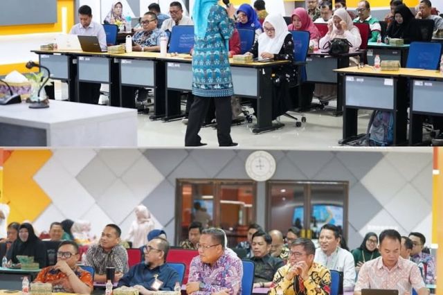 Kepala Bappeda Makassar Hadiri Agenda Penyamaan Persepsi Penguji Pelatihan