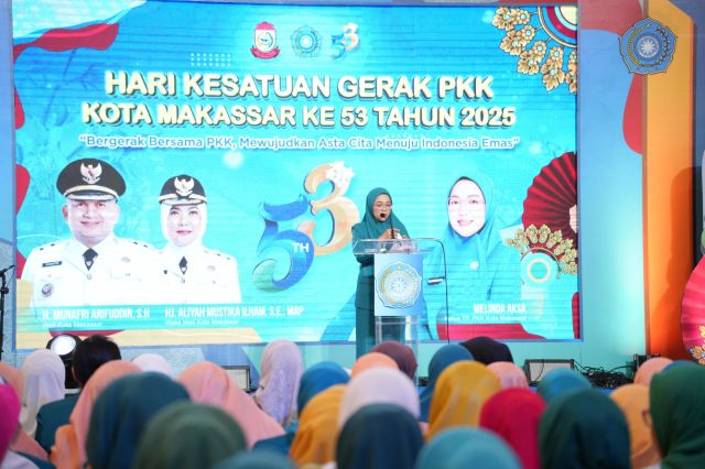 Ketua TP PKK Provinsi Apresiasi Inovasi Kegiatan Gebyar PKK HKG 