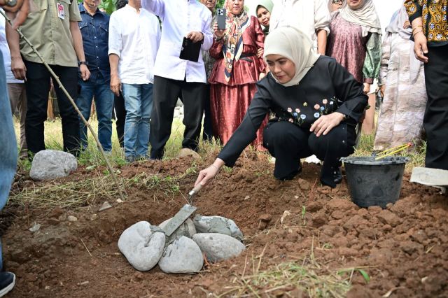 Wakil Walikota Makassar Hadiri Peletakan Batu Pertama Masjid Al-Hafidz