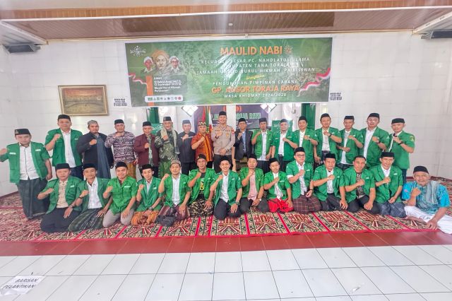 GP Ansor Toraja Raya Gelar Pelantikan dan Diklat Terpadu Dasar (DTD)