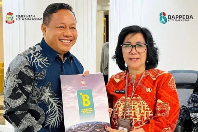 Bappeda dan Disnaker Makassar Tandatangani BAST Data P3K3 untuk Perlindungan Pekerja Rentan