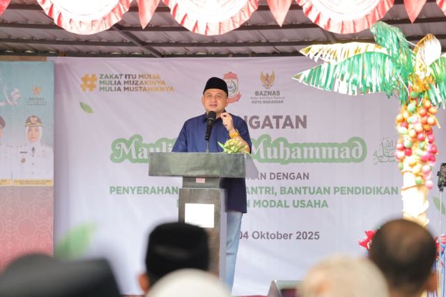 Munafri Ajak Baznas dan Pemkot Bersinergi Tuntaskan Kemiskinan