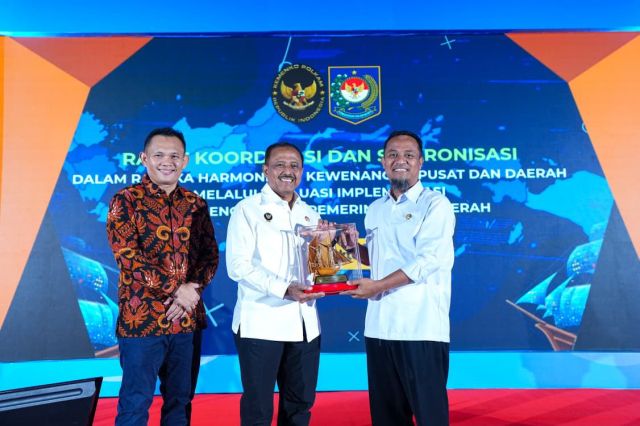Gubernur Sulsel Hadiri Rakor Sinkronisasi Pusat dan Daerah dari Kemenko Polkam