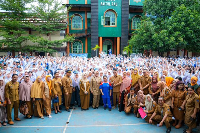 Wagub Sulsel Edukasi Siswa soal Kesehatan dan Bahaya Narkoba
