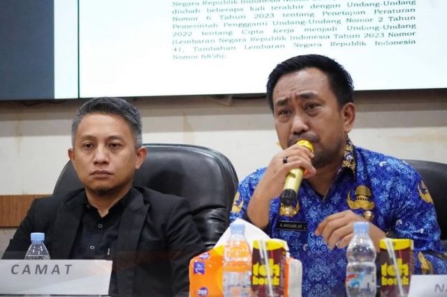 Camat Ujung Tanah Pimpin Kegiatan Sosialisasi Peraturan Perwali Nomor 20 Tahun 2025