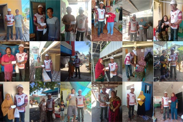 AAS COMMUNITY Cepat Tanggap Berikan Santunan kepada Korban Angin Puting Beliung di Desa Mattiro Bulu