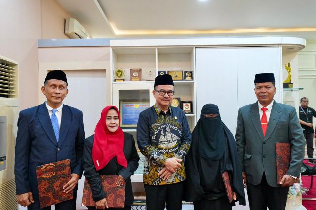 Dua Dokter dan Dua Pengawas Sekolah Resmi Sandang Status Ahli Utama
