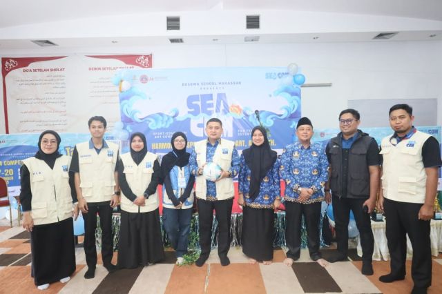Munafri Tekankan Sportivitas di Pembukaan SEA Competition 2025 Bosowa School