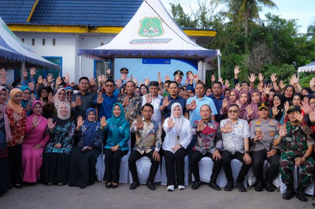 Fatmawati Rusdi Tegaskan Peran Desa saat Peluncuran GENTING di Sidrap