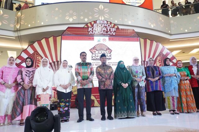 Wakili Kota Makassar Melinda Aksa Hadiri Expo Kreatif