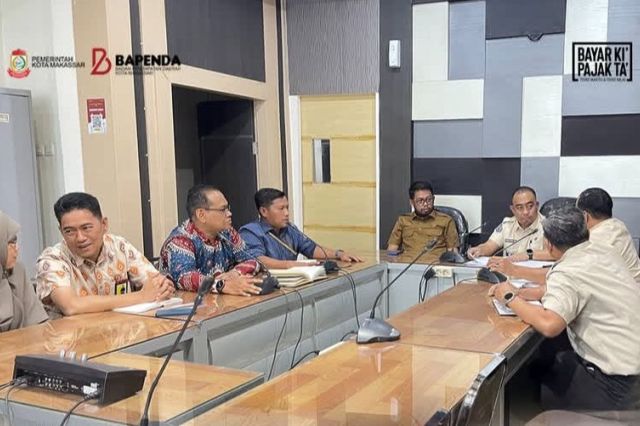Bapenda Gelar Rapat Kerja Sama, Bahas Optimalisasi Pemungutan Pajak di Kota Makassar