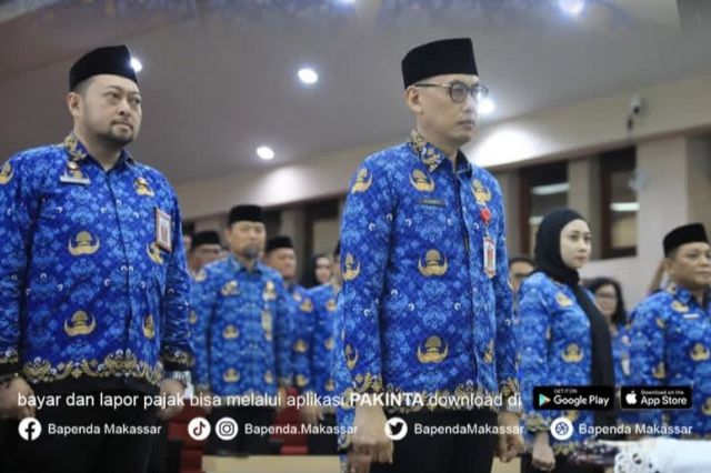 Kepala Bapenda Andi Asminullah Hadiri Pengukuhan PAW DP KORPRI Kota Makassar