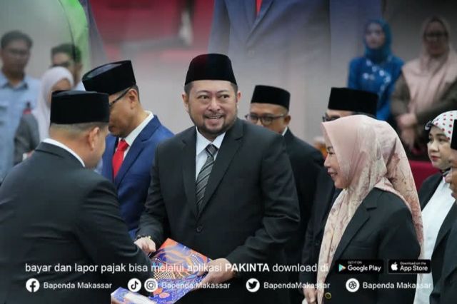 Kepala Bapenda di Lantik Sebagai Ketua Dewan Pengawas Perumda Parkir