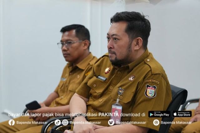 Kepala Bapenda Dampingi Wali Kota Makassar Menerima Audiensi PT Indoraa Global Film