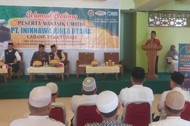 Kemenhaj Tana Toraja Resmi Buka Manasik Umrah PT Ininnawa Rihla Utama