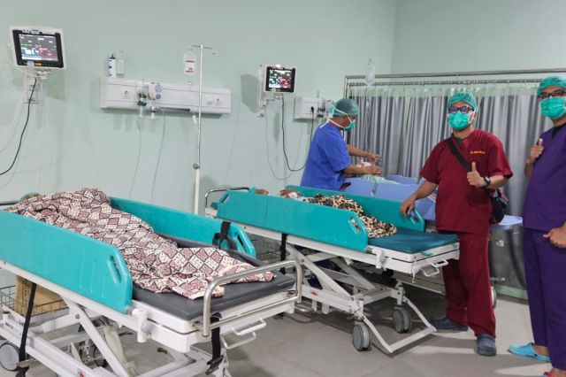 Kisah Tim Medis Sulsel dan Andalan Peduli, Lakukan Operasi hingga Salurkan Air Bersih